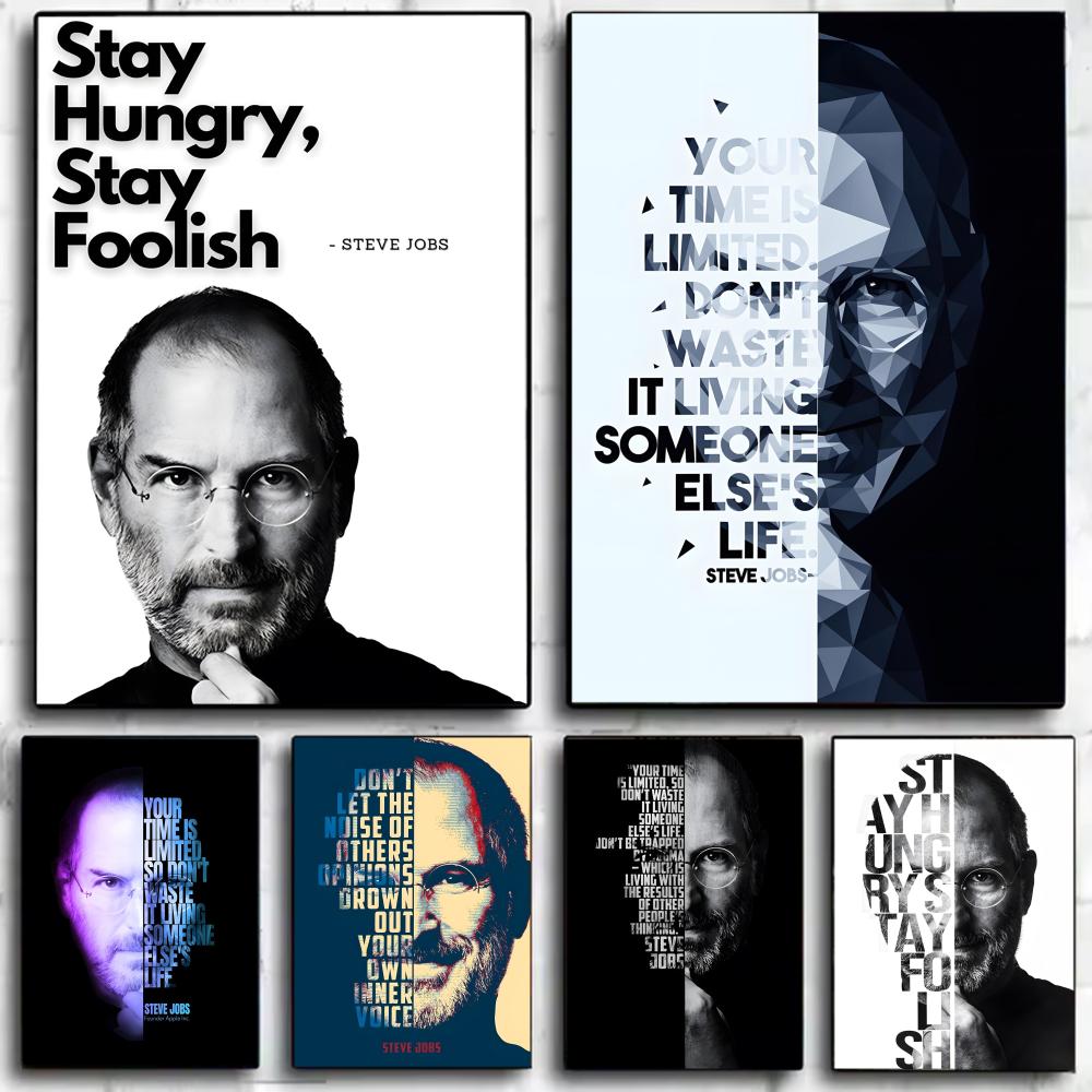 Home Decor Jobs - S_Steve J_Jobs Succes Quotes Poster Wall