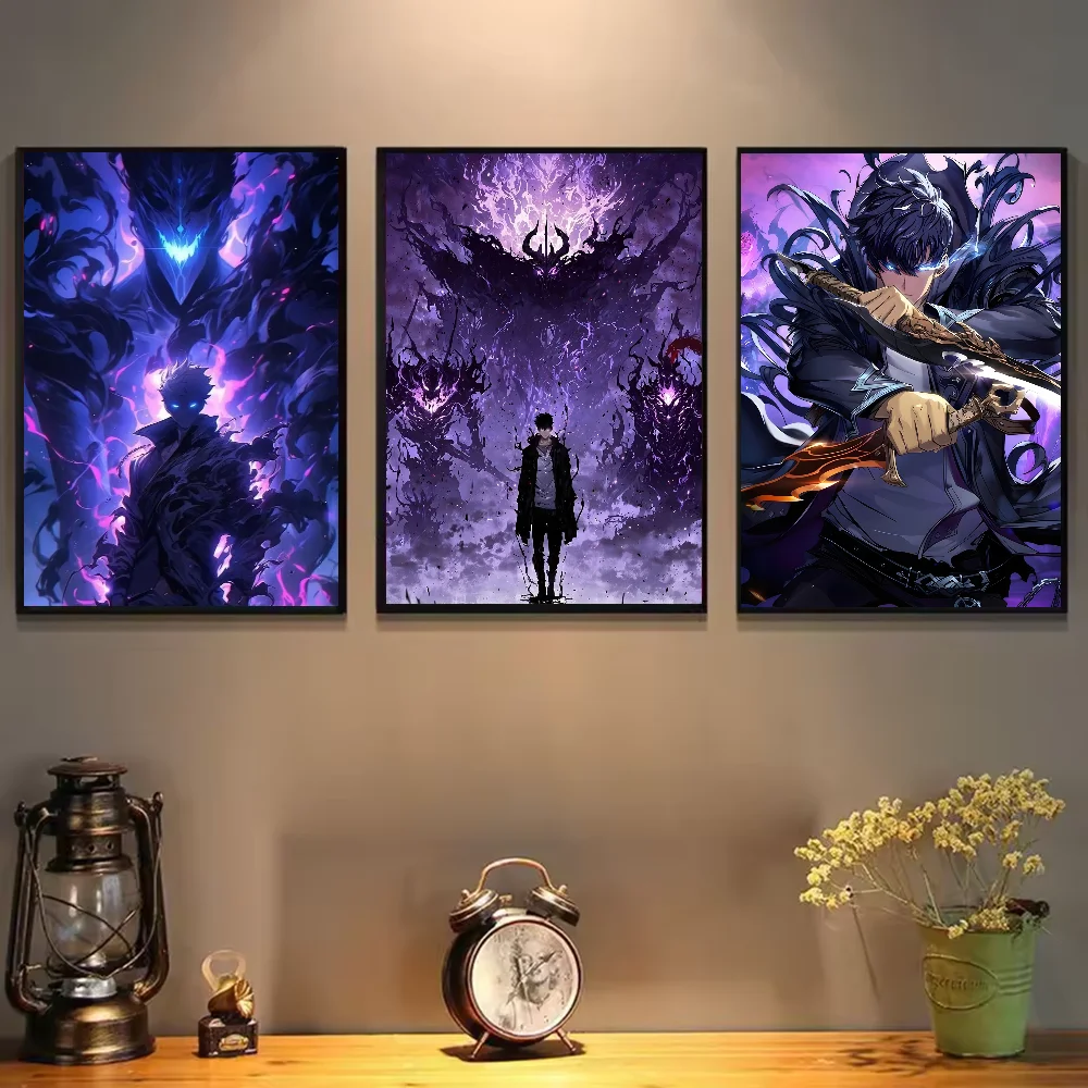 Home Decor Solo - Solo Leveling Anime Poster Art Wall