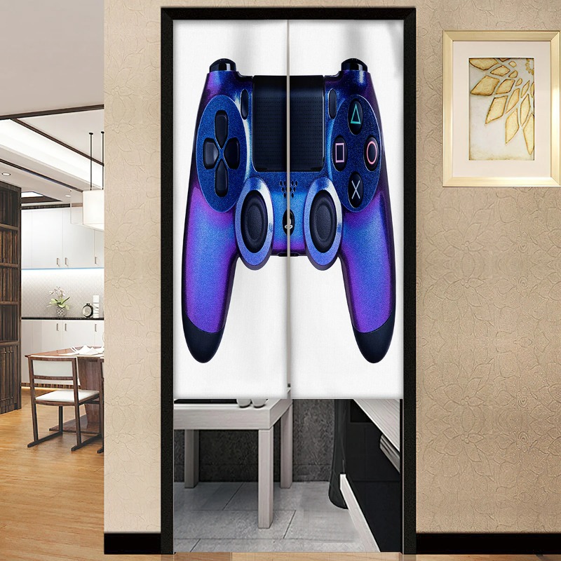 Home Decor Youtube Videos - Cartoon Gaming PlayStation Deurgordijn Partitie Slaapkamer