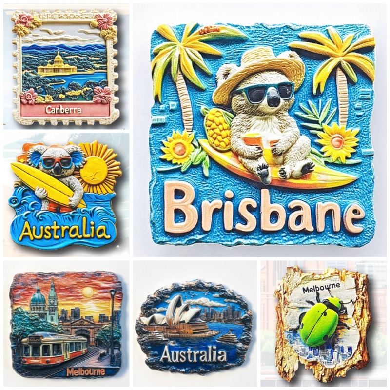 Home Decor Melbourne - Australië koelkaststickers Sydney Travel Souvenirs Canberra