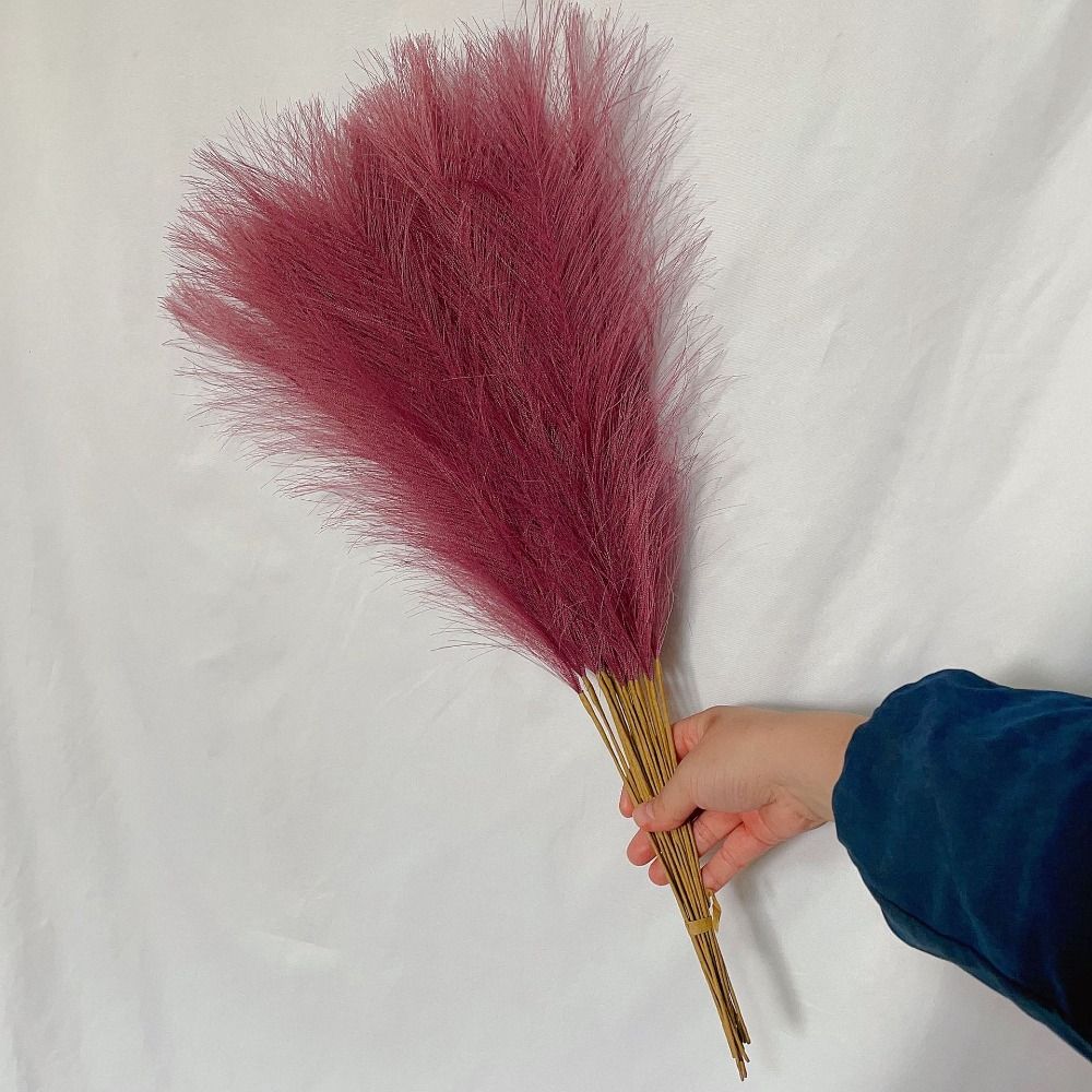 Pampas Grass Decor - 10 stks/set Home Decor Pluizige Pampas