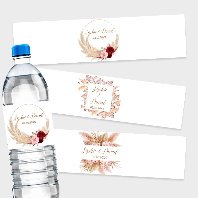 Pampas Grass Decor - 30 stks Pampas Gras Ontwerp Fles