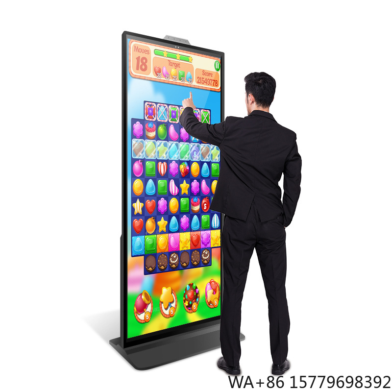 Flooring Home Decor - 75 inch staande touchscreen kiosk totem,