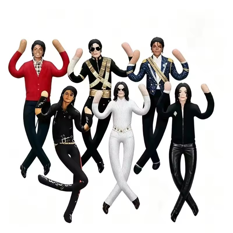 Home Decor Zen - Michael Jackson Pluche Kussen, Gearticuleerd Abstract
