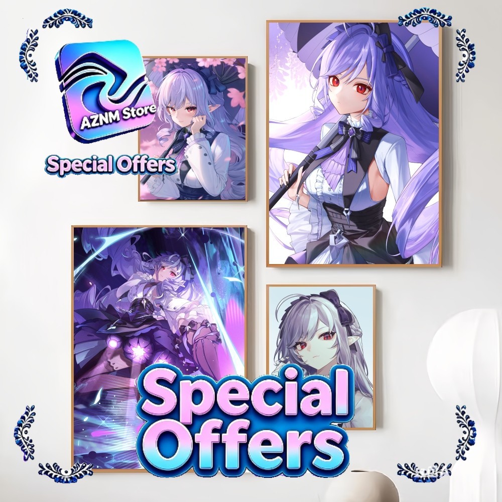Home Decor Games Free - Zenless Zone Zero Vivian Game Poster