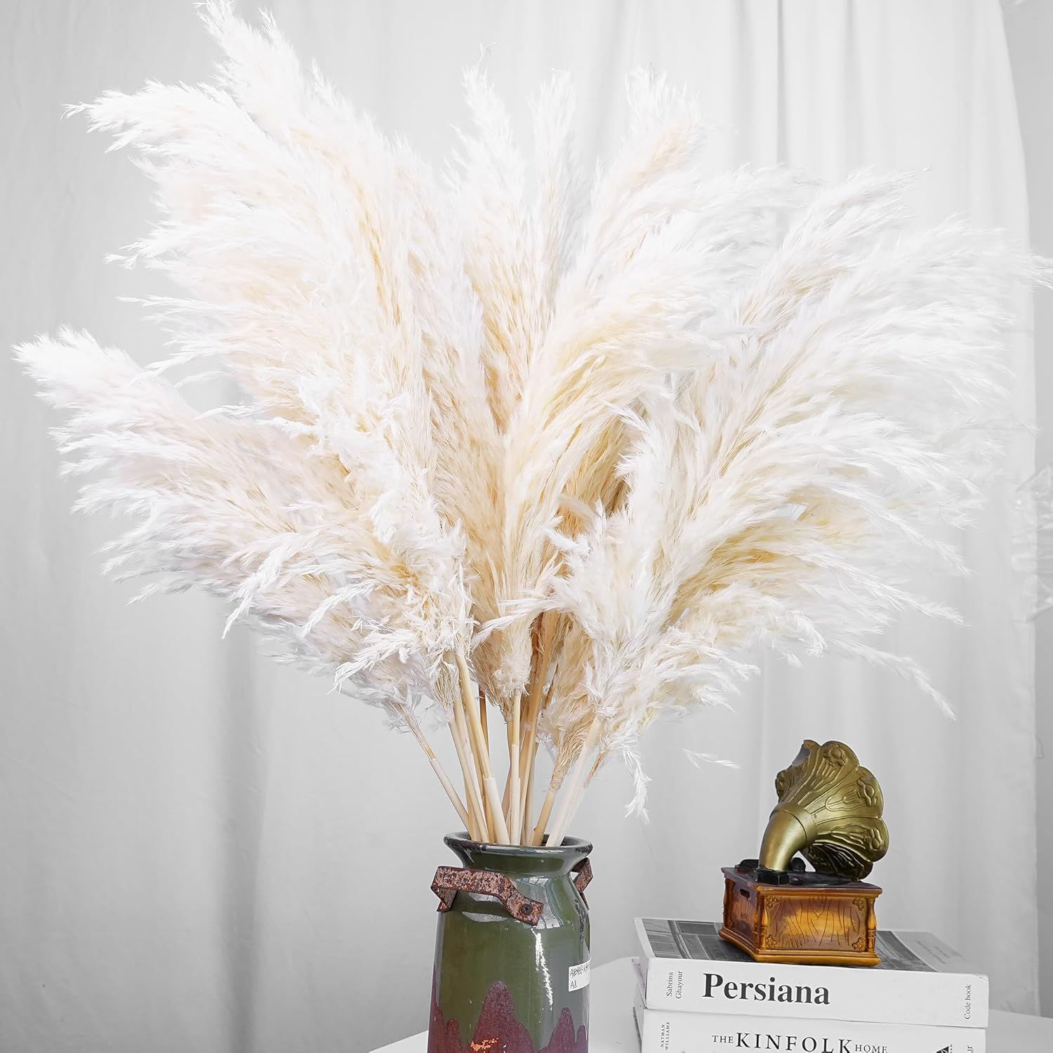 Pampas Grass Decor - 30 stuks wit pampasgras voor thuisdecoratie