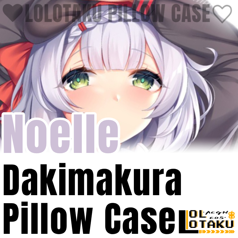 Home Decor Games Free - Noelle Dakimakura Genshin Impact Game Kussensloop