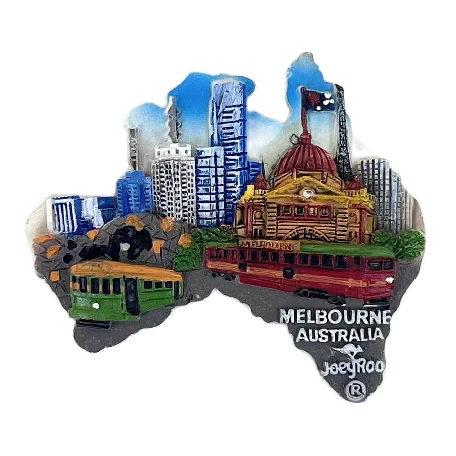 Home Decor Melbourne - Australië Koelkast Magneet Souvenir Melbourne Reizen