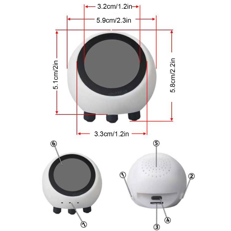 Home Decor Ai - AI Spraakchatrobot DeepSeek XiaoZhi ESP32-S3 Ontwikkelbord