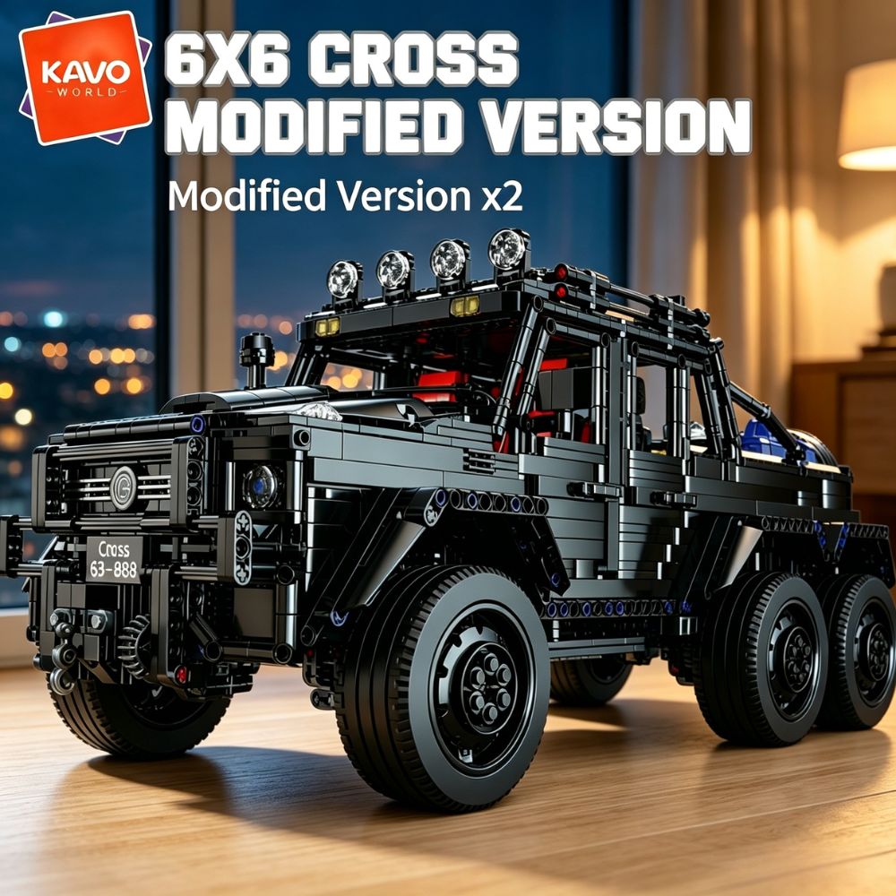 Home Decor Solo - KAVOWORLD 6x6 Heavy Duty Off-Road Truck
