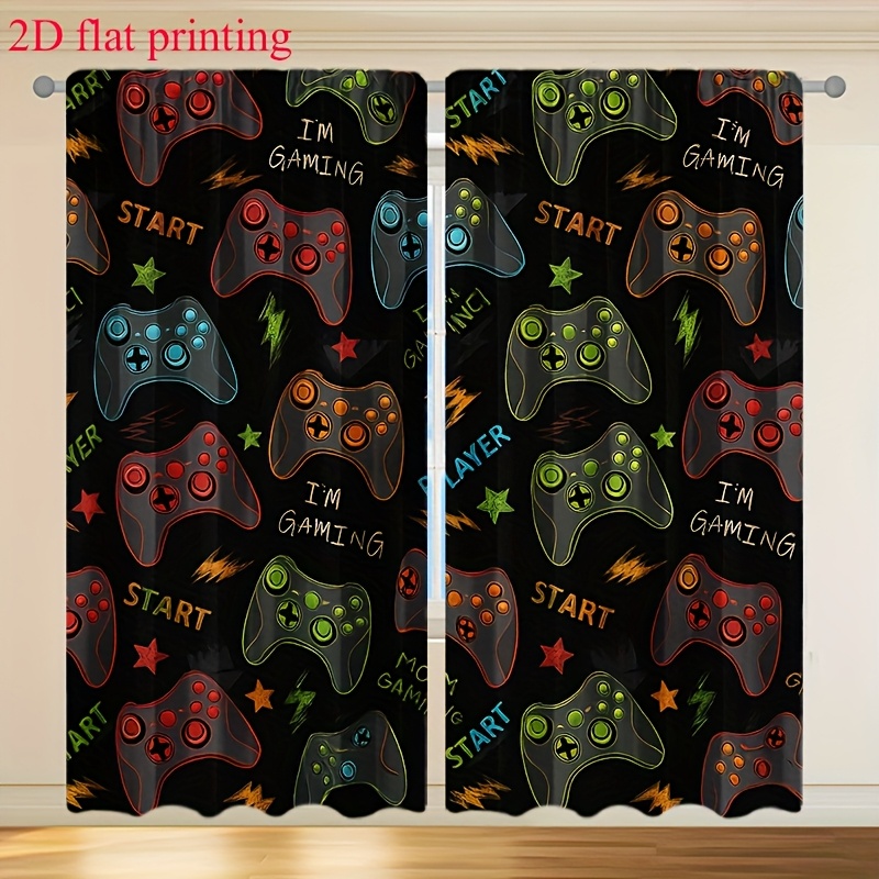 2 stuks gaminggordijnen videog - Home Decor Youtube Videos recensie en prijs