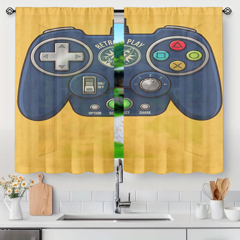 Gaming Controller Gordijnpanee - Home Decor Youtube Videos recensie en prijs