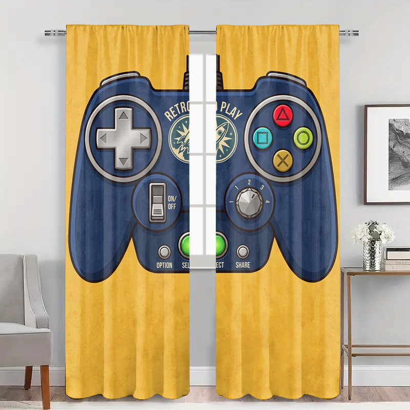 Gaming Controller Gordijnpanee - Home Decor Youtube Videos recensie en prijs