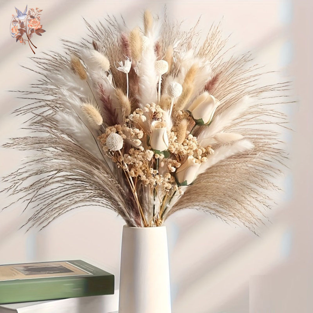80 stuks kunstmatige gedroogde - Pampas Grass Decor recensie en prijs