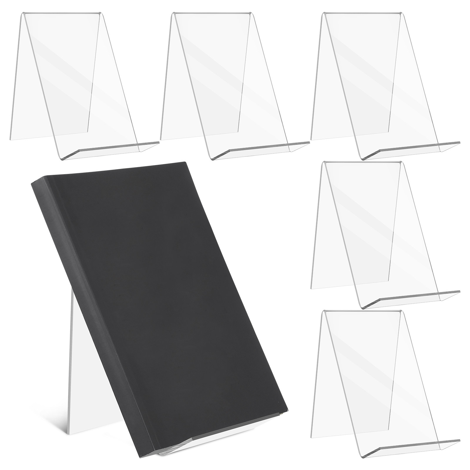 6 stuks acryl boekenstandaard  - Home Decor Brochure recensie en prijs