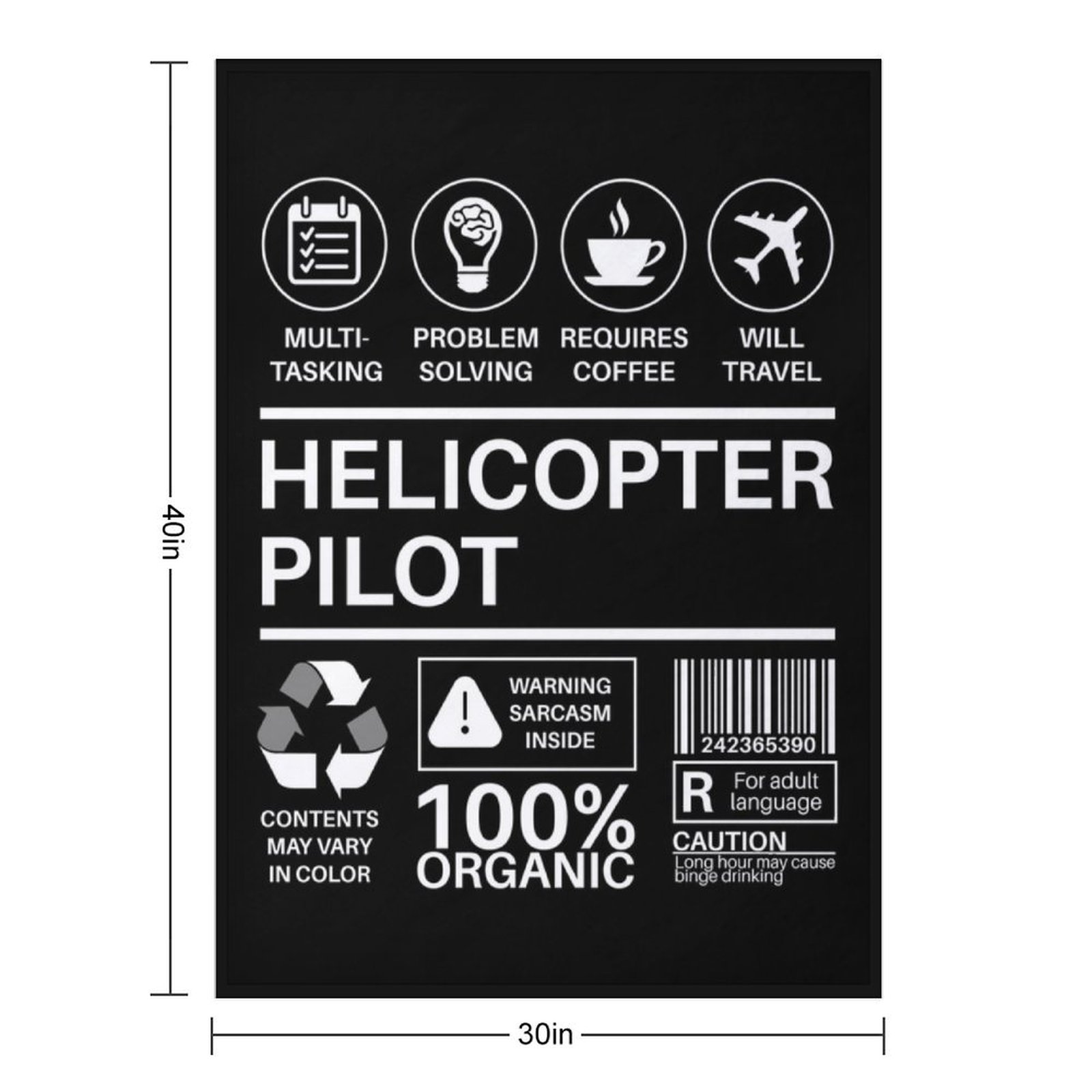 Helikopterpiloot Multitasking  - Home Decor Jobs recensie en prijs