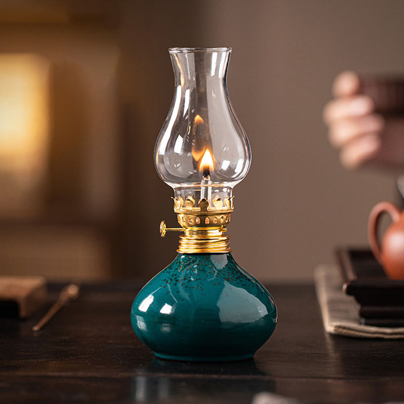 Vintage keramische lotus oliel - Home Decor Zen recensie en prijs
