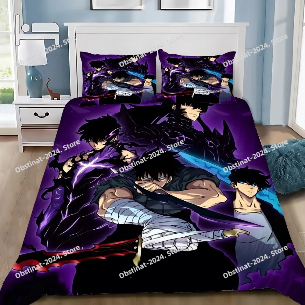 Anime Solo Leveling Dekbedover - Home Decor Solo recensie en prijs
