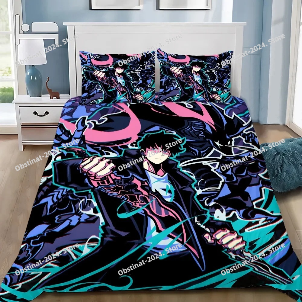 Anime Solo Leveling Dekbedover - Home Decor Solo recensie en prijs