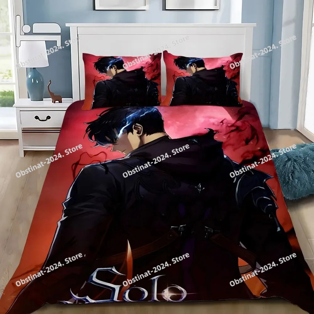 Anime Solo Leveling Dekbedover - Home Decor Solo recensie en prijs