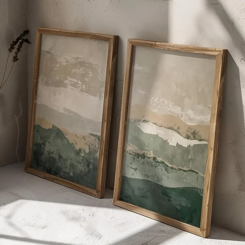 2 stks/set Wabi Sabi abstracte - Home Decor Korea recensie en prijs
