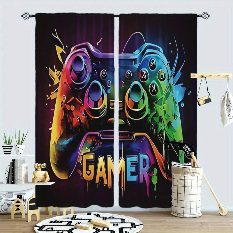 Dual Gaming Gordijnen 2 stuks  - Home Decor Youtube Videos recensie en prijs