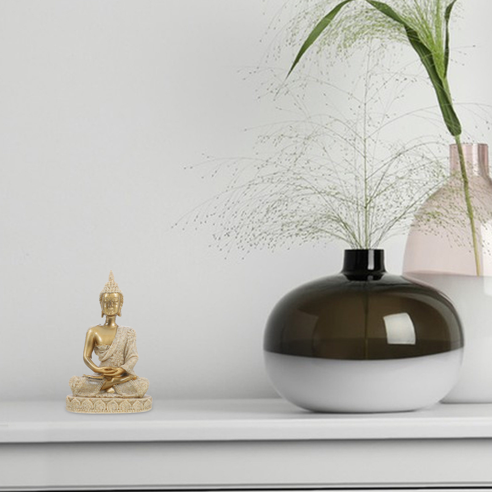 Retro hars Boeddhabeeldje, com - Home Decor Zen recensie en prijs