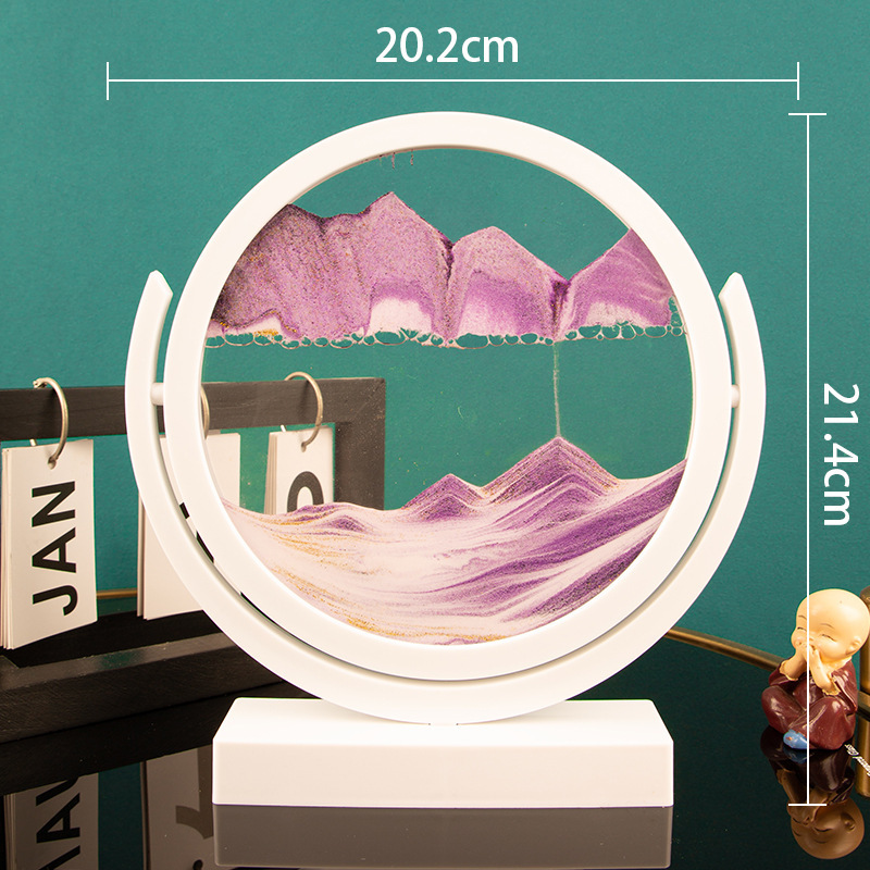 3D Zandloper Dynamische Glazen - Sand Art Picture recensie en prijs