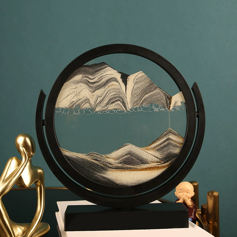 3D Zandloper Dynamische Glazen - Sand Art Picture recensie en prijs