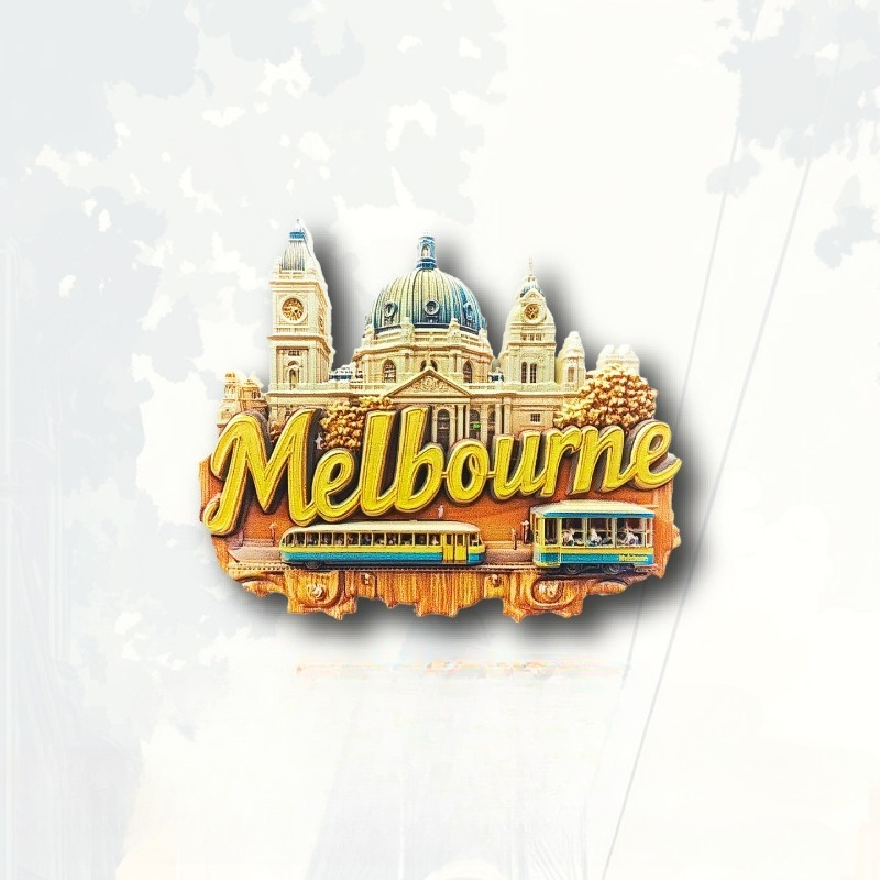 Melbourne Kasteel Koelkastmagn - Home Decor Melbourne recensie en prijs