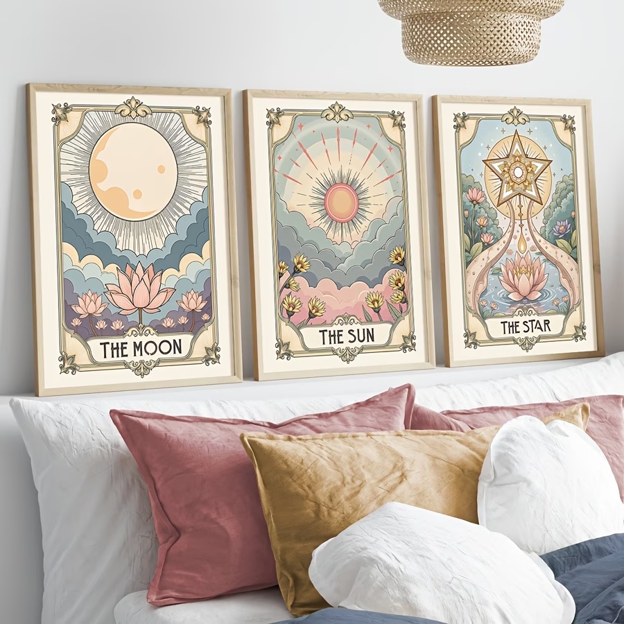 Moderne Boho Tarot Zon En Maan - Home Decor Reviews recensie en prijs