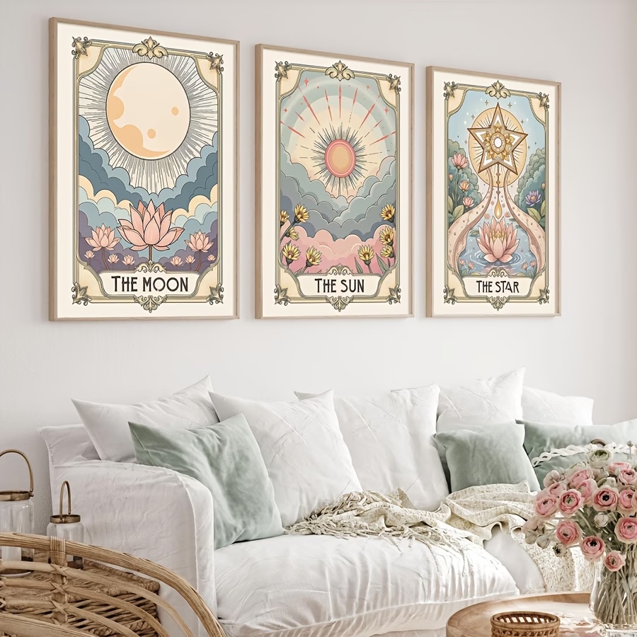 Moderne Boho Tarot Zon En Maan - Home Decor Reviews recensie en prijs