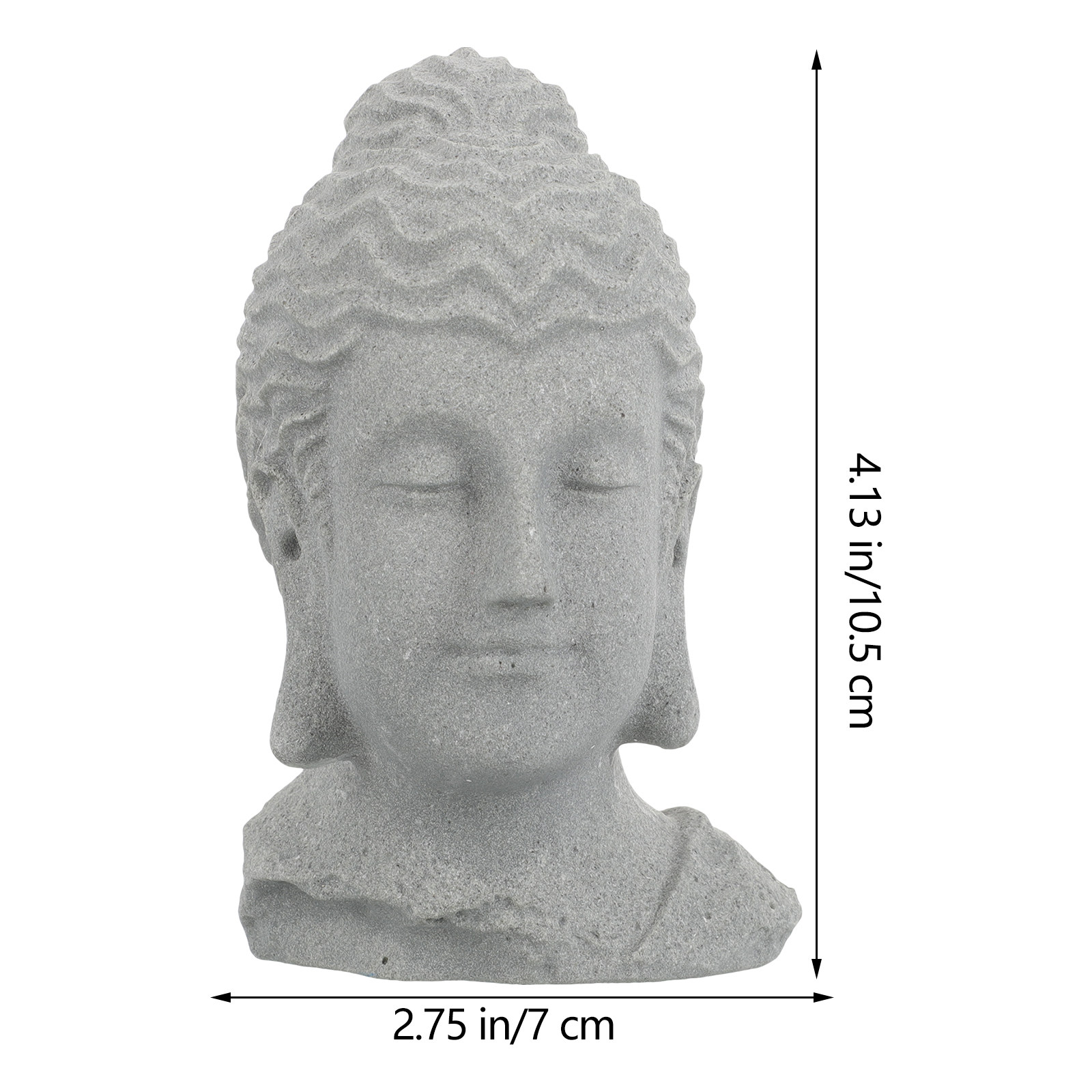 Mediterende Boeddhahoofd Beeld - Home Decor Zen recensie en prijs