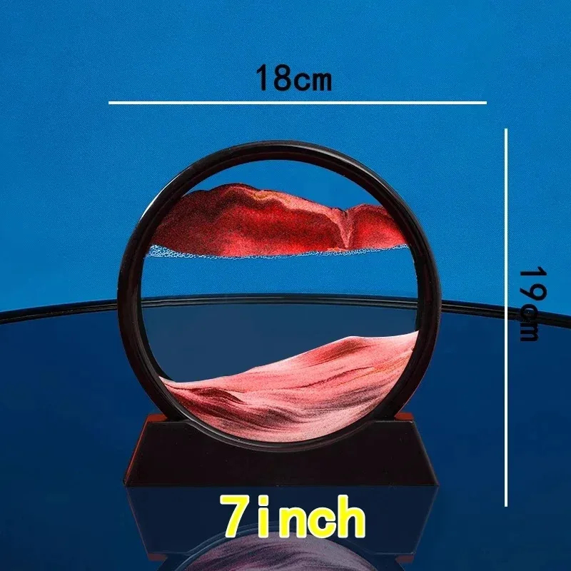 3D Bewegend Zandkunstwerk Rond - Sand Art Picture recensie en prijs