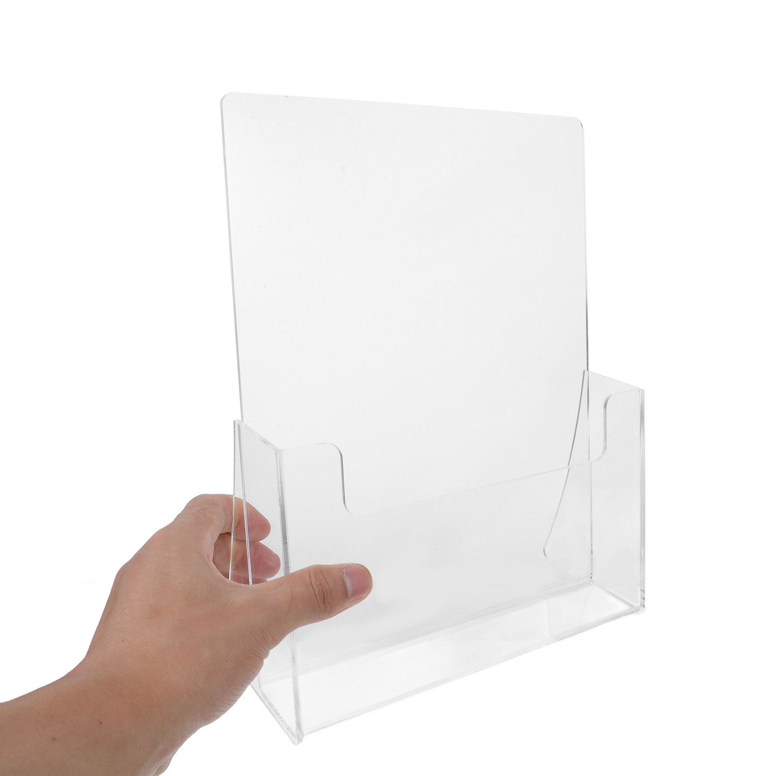 Heldere acryl displaystandaard - Home Decor Brochure recensie en prijs