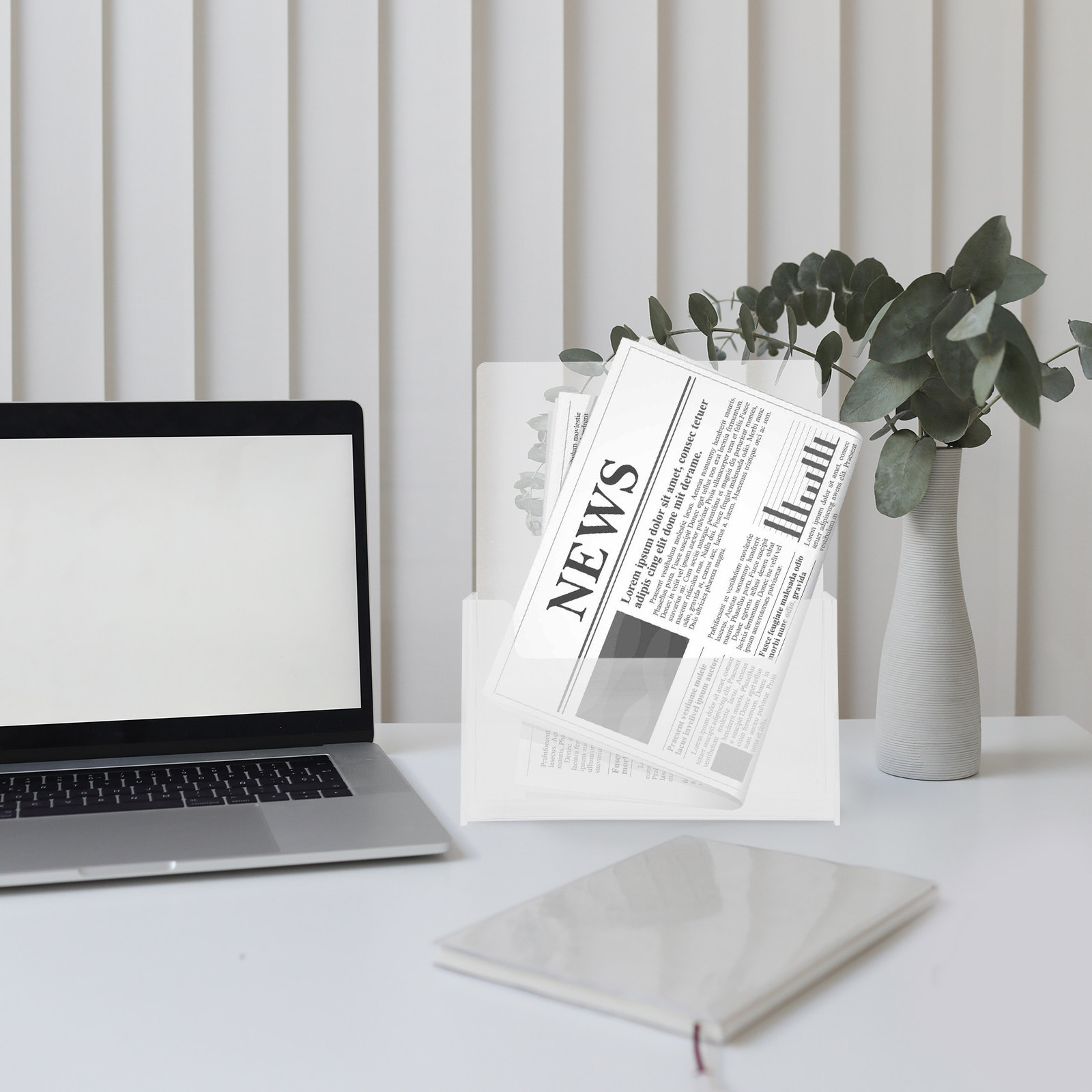 Heldere acryl displaystandaard - Home Decor Brochure recensie en prijs