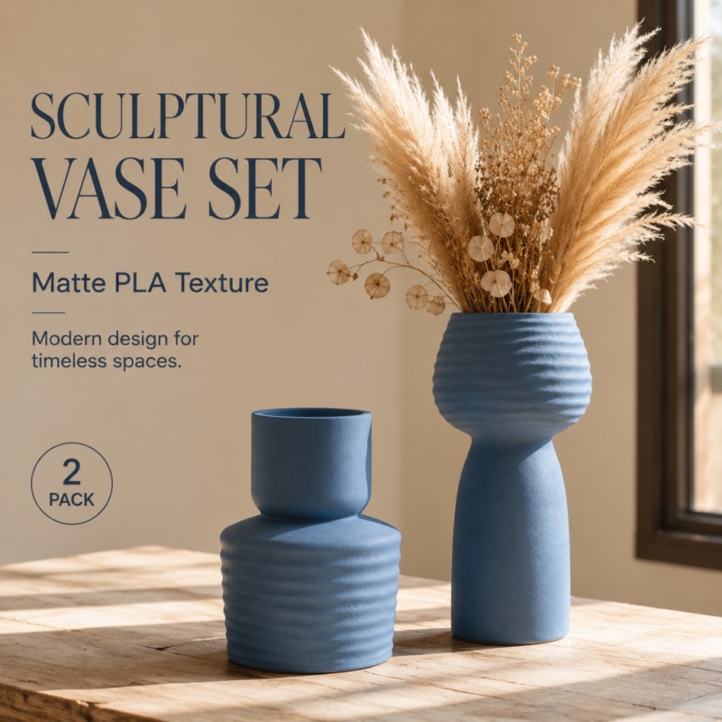 2-delige set ruwe, golvende, b - Pampas Grass Decor recensie en prijs