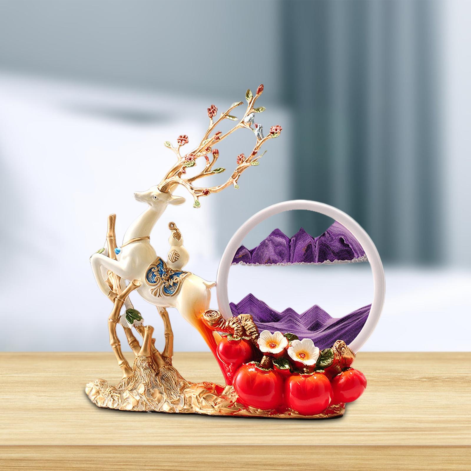 Decor herten beeldje hars orna - Sand Art Picture recensie en prijs