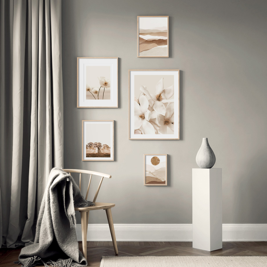 Heuvels Zand Gouden Zon Wilde  - Sand Art Picture recensie en prijs