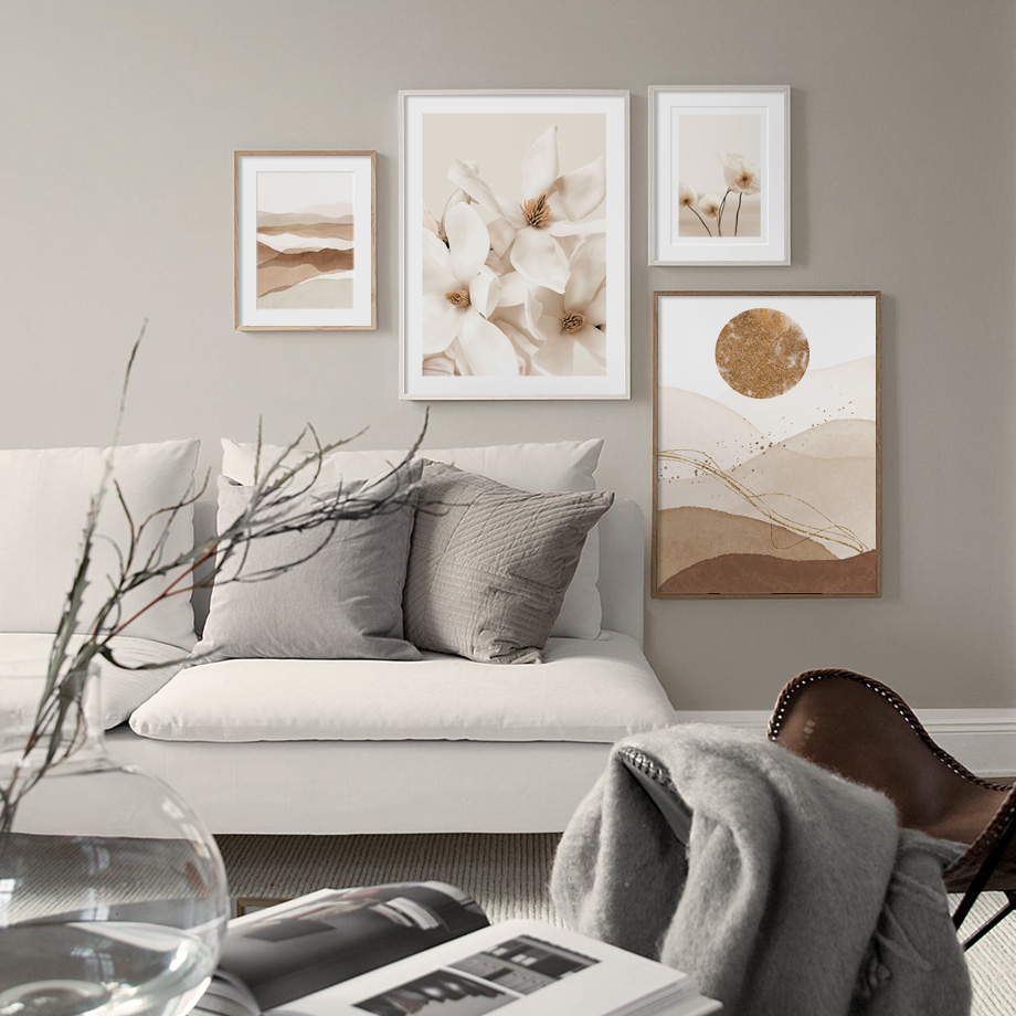 Heuvels Zand Gouden Zon Wilde  - Sand Art Picture recensie en prijs