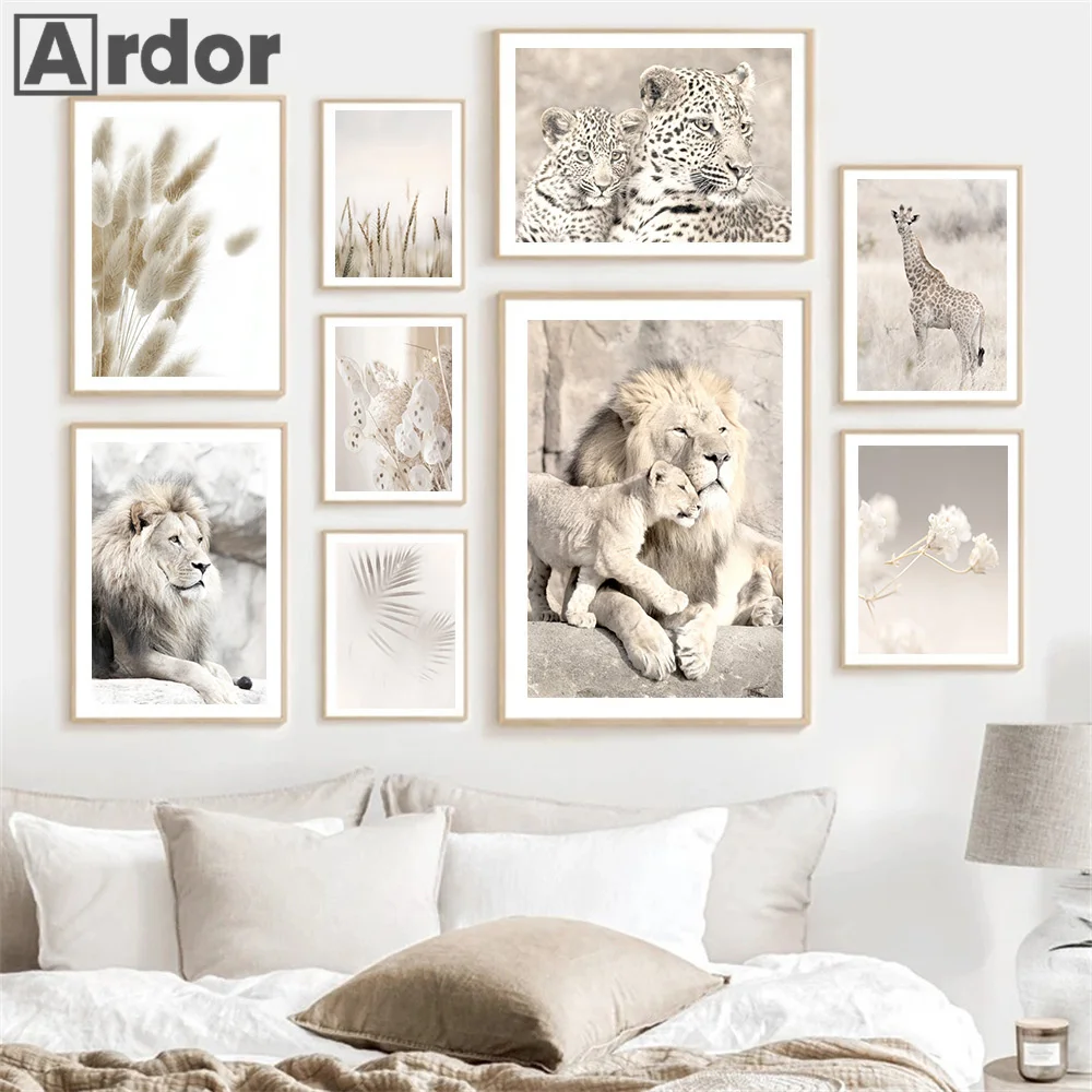 Jungle Leeuw Luipaard Zand Paa - Sand Art Picture recensie en prijs