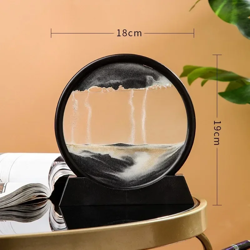 Vloeiende schilderij zandloper - Sand Art Picture recensie en prijs