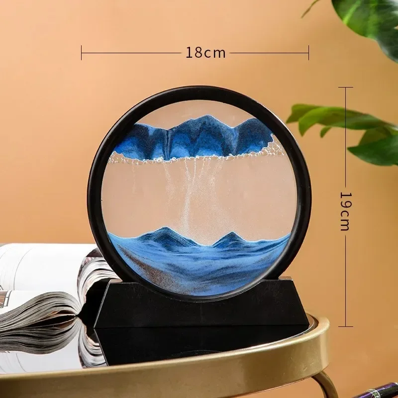 Vloeiende schilderij zandloper - Sand Art Picture recensie en prijs