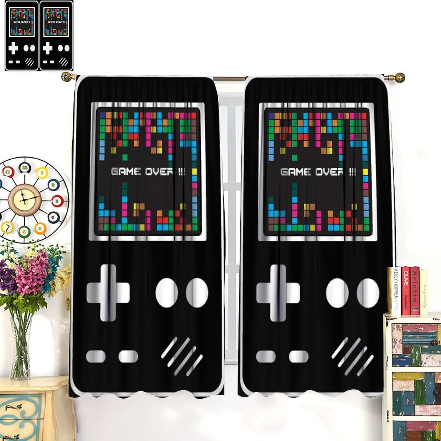 Gaming-gordijn voor kinderen v - Home Decor Youtube Videos recensie en prijs