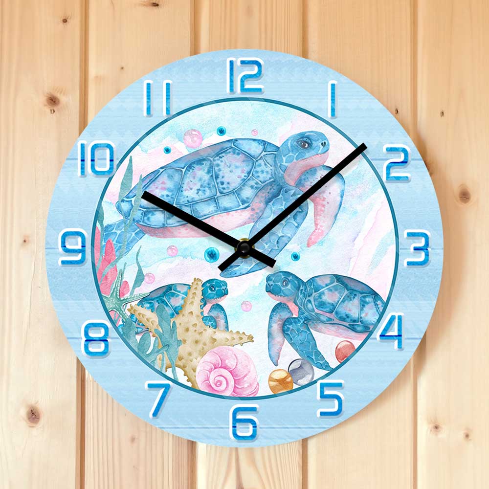 Aquarel schilderij zeeschildpa - Home Decor Under 300 recensie en prijs