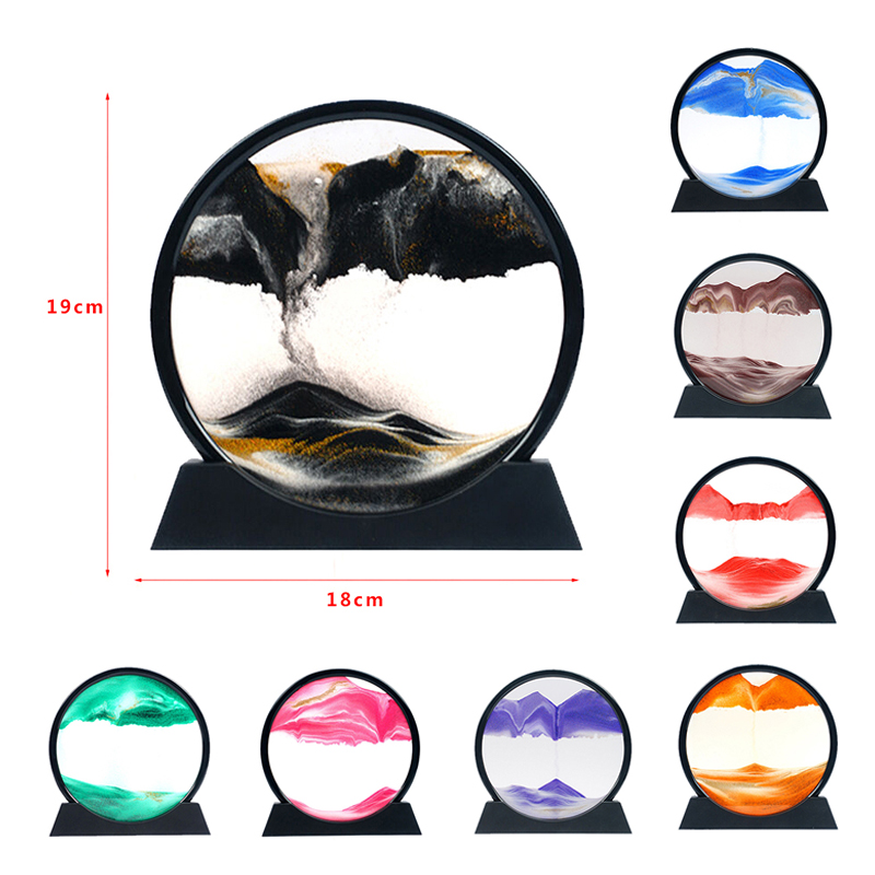 Nieuw! 1 Stuks 3D Zandloper Qu - Sand Art Picture recensie en prijs
