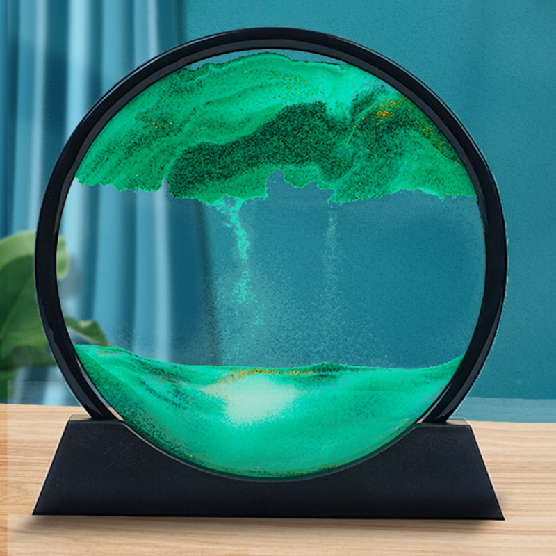 Nieuw! 1 Stuks 3D Zandloper Qu - Sand Art Picture recensie en prijs