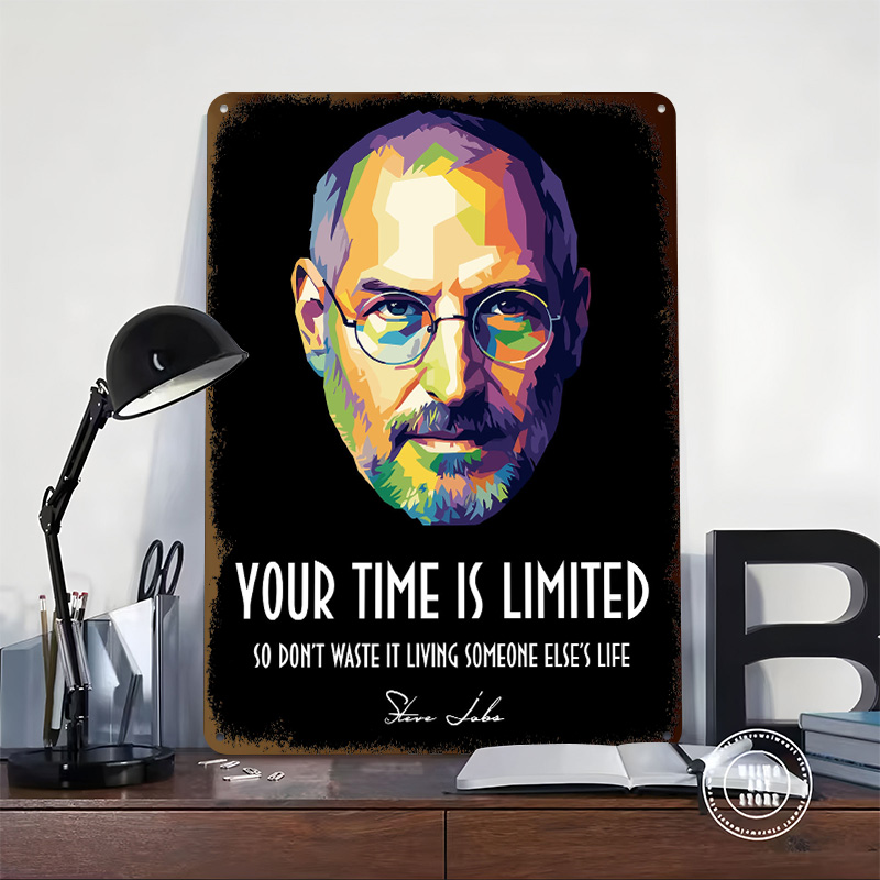 Steve Jobs Pop Art Portret Gep - Home Decor Jobs recensie en prijs