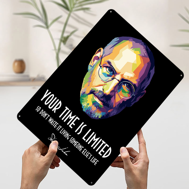 Steve Jobs Pop Art Portret Gep - Home Decor Jobs recensie en prijs
