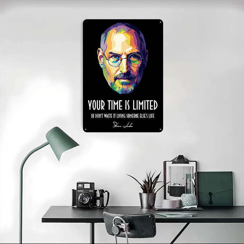 Steve Jobs Pop Art Portret Gep - Home Decor Jobs recensie en prijs